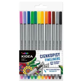 cienkopisy-12-kolorow-kidea