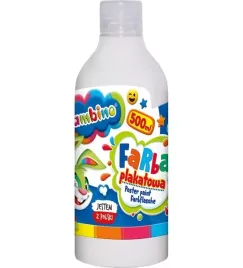 farba-plakatowa-biala-w-butelce-500ml-bambino