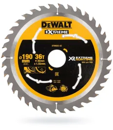dewalt-tarcza-do-pilarki-xr-extreme-runtime-190-mm-30-mm-36t-dt99563