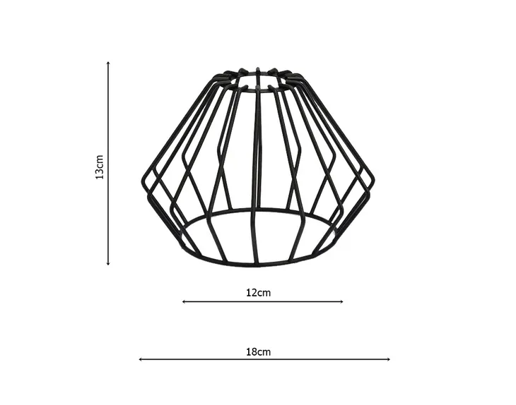 klosz-druciany-metal-do-lamp-e27-loft-brylant-kolor-czarny