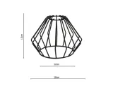 klosz-druciany-metal-do-lamp-e27-loft-brylant-kolor-czarny