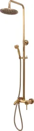 zestaw-prysznicowy-fala-retro-bronze-z-deszczownica-jednouchwytowa