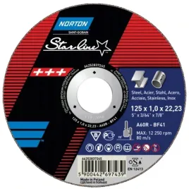 norton-starline-tarcza-ciecia-metalu-125x1-100szt