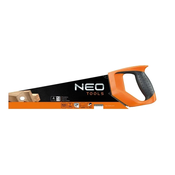 pila-reczna-do-drewna-neo-tools-dlugosc-ostrza-450-mm