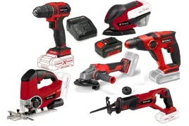 einhell-zestaw-elektronarzedzi-aku-40ah-mlot-wkretarka-szlifierka-18v