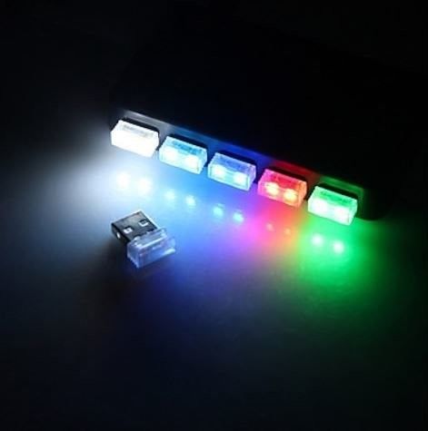 Lampka USB LED 1 SMD NANO do powerbanka, laptopa USB Atmosphere Light 5V