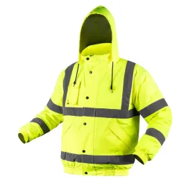 kurtka-robocza-ostrzegawcza-lekko-ocieplana-bomberka-zolta-rozmiar-l