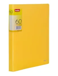 teczka-a4-z-60-koszulkami-clear-book-prazki-patio-zolta