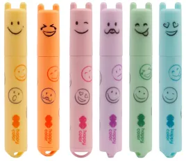 zestaw-zakreslaczy-mini-smile-6-kolorow-mix-pastelowy-happy-color
