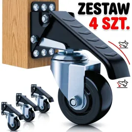 4x-kolka-kola-podnoszone-regulowane-montowane-420kg-do-stolu-warsztat-mebli
