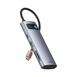 hub-usb-c-7w1-baseus-metal-gleam-dla-laptopow-i-tabletow-4k-60hz-szary