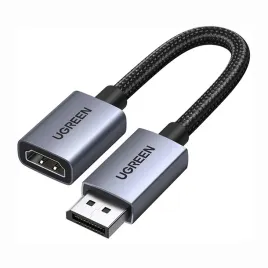 ugreen-dp133-displayport-do-hdmi-kabel-20cm-4k-30hz-2k-60hz-1080p-120hz