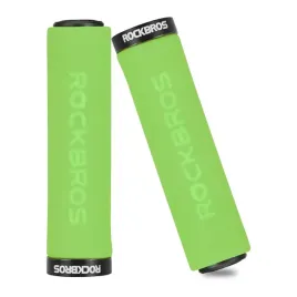 uchwyty-rowerowe-rockbros-bt1001gnbk-z-gabki-na-kierownice-zielono-czarne