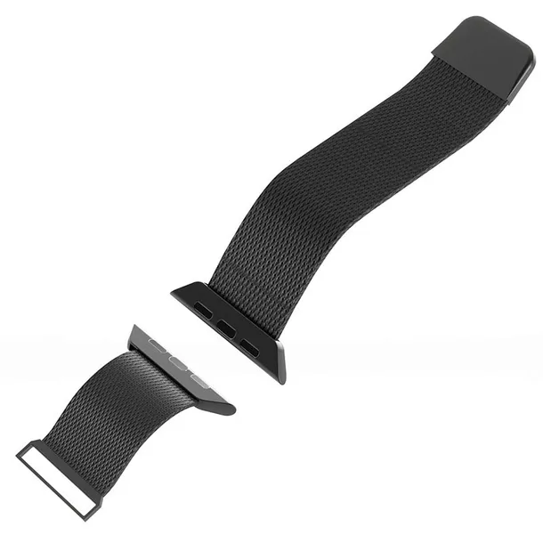 pasek-puro-do-apple-czarny-material-stal