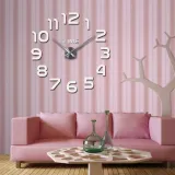 zegar-scienny-retoo-srebrny-60cm-ksztalt-okragly