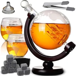 zestaw-do-whisky-retoo-karafka-globus-2x-szklanki