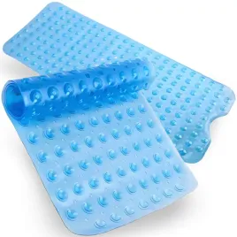mata-antyposlizgowa-retoo-niebieska-pvc-100x40-cm