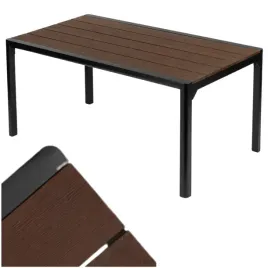 duzy-stol-ogrodowy-180x90-cm-brazowy-blat-polywood-deska-imitacja-drewna