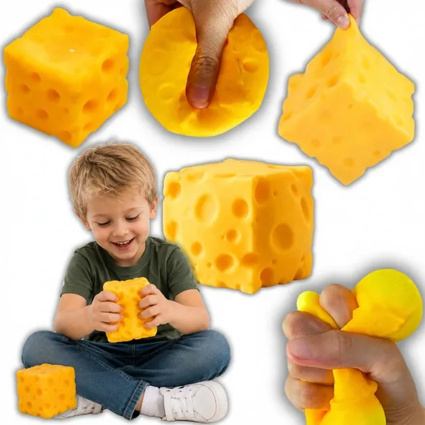 Gniotek Ser Squishy Mochi 6 cm Antystresowy Sensoryczny Miękki dla Dzieci