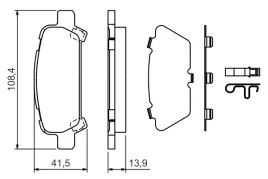 bosch-0-986-424-650-zestaw-klockow-hamulcowych-tyl-subaru