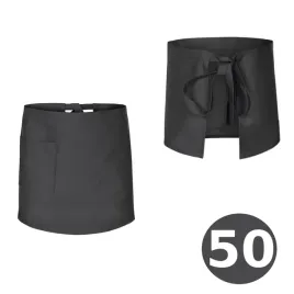 zapaska-kelnerska-fartuch-kucharski-50cm-szara