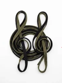 kolorowe-sznurowadla-do-butow-oliwkowo-czarne-70-cm-sportowe-uniwersalne