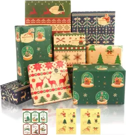 papier-do-pakowania-prezentow-swiateczny-6szt-kraft-xmas-zestaw