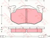klocki-ham-renault-p-twingo-93-szerokosc-105-mm