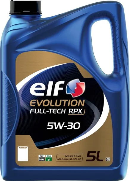 OLEJ SILNIKOWY ELF 5W30 5L EVO RPX C2/C3 SP RN17 PSA B71 2290 229.52 226.52