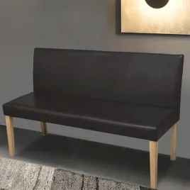 vidaxl-lawka-1395-cm-ciemnobrazowa-sztuczna-skora