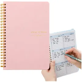 notes-a5-notatnik-zeszyt-kartek-52-planer-z-naklejkami-w-linie-rozowy