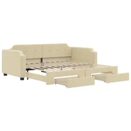 kremowa-lezanka-2-w-1-z-szufladami-wymiary-223-x-100-x-665-cm