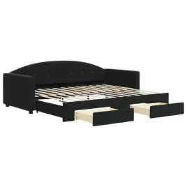 rozkladana-sofa-2-w-1-z-szufladami-aksamitna-czarna-222x100x75-cm