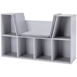 regal-dla-dzieci-homcom-2-w-1-szary-103x30x62-cm