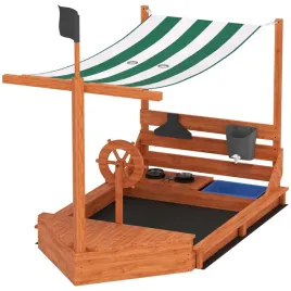 piracka-piaskownica-w-ksztalcie-statku-zielona-biala-180x103x1445-cm