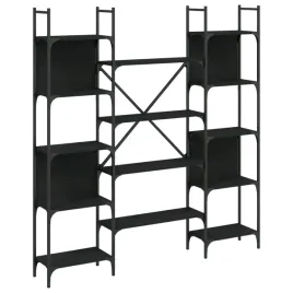 regal-na-ksiazki-czarny-1555-x-24-x-1665-cm-malowana-stal-drewnopochod