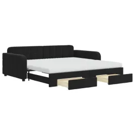 czarna-lezanka-rozkladana-2-w-1-z-szufladami-wymiary-223-x-110-x-71-cm