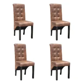 zestaw-4-krzesel-jadalnianych-drewnianych-brazowy-zamsz-42x56x95-cm