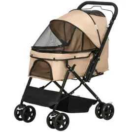 wozek-dla-psow-pawhut-brazowy-765x52x95-cm-dla-psow-do-10-kg