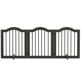 ogrodzenie-dla-psow-pawhut-1545-x-295-x-61-cm-kolor-kawowy