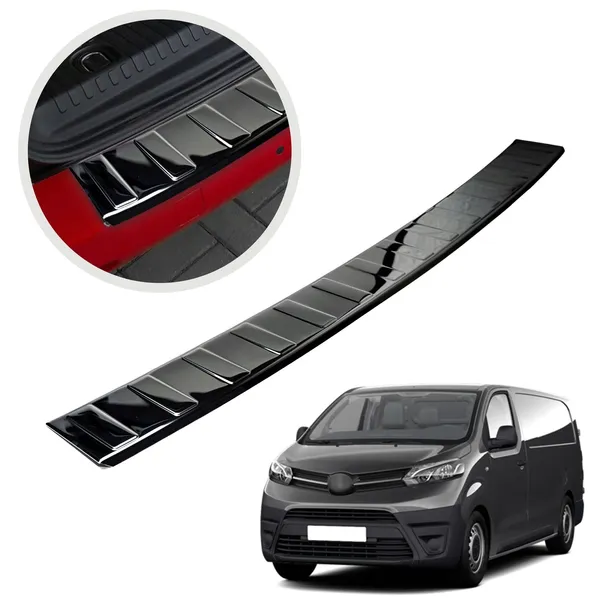 Nakładka listwa ochronna na tylny zderzak do FIAT SCUDO III 2022- | stal