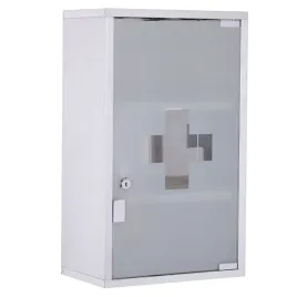 medyczny-schowek-ze-stali-nierdzewnej-szklane-drzwi-30x18x50-cm