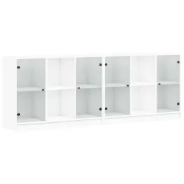 regal-na-ksiazki-bialy-204-x-37-x-75-cm-12-przegrodek-szklo