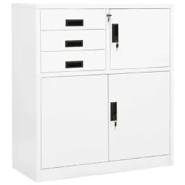 biala-szafka-biurowa-stalowa-90-x-40-x-102-cm-z-zamkiem-i-3-szufladami