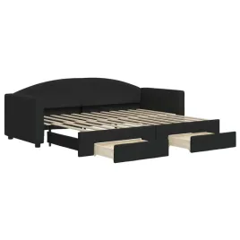 czarna-sofa-rozkladana-2-w-1-z-szufladami-wymiary-223-x-90-x-75-cm