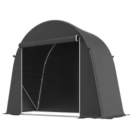 carport-dla-rowerow-z-materialu-200-g-m-na-zewnatrz-z-zamkiem-szary