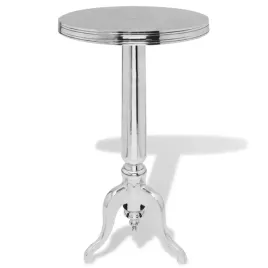 srebrny-okragly-stolik-boczny-aluminiowy-39-x-76-cm