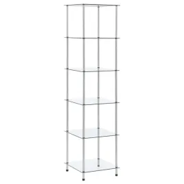 regal-szklany-40-x-40-x-160-cm-przezroczysty-6-poziomow-stal-nierdzewn