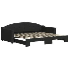 czarna-lezanka-2-w-1-z-funkcja-lozka-223-x-100-x-75-cm