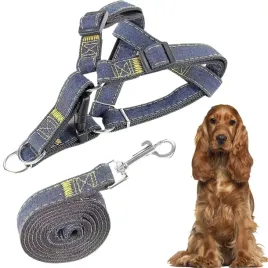 petstory-smycz-szelki-dla-psa-kota-regulowane-roz-m-jeansowe-32-50-cm